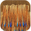 Blue-tipped Feather Coat